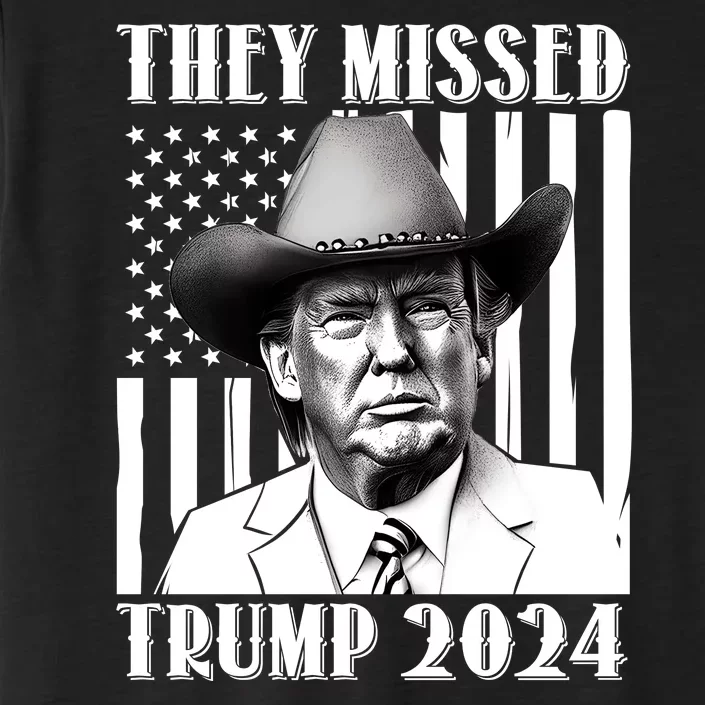 They Missed Trump 2024 ChromaSoft Performance T-Shirt