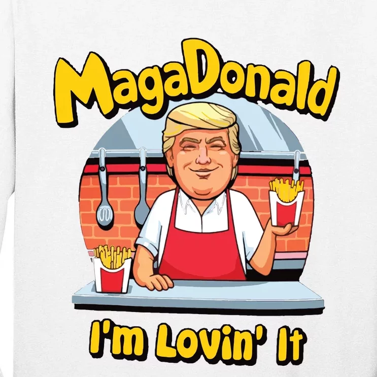 Trump Mcdonald Tall Long Sleeve T-Shirt