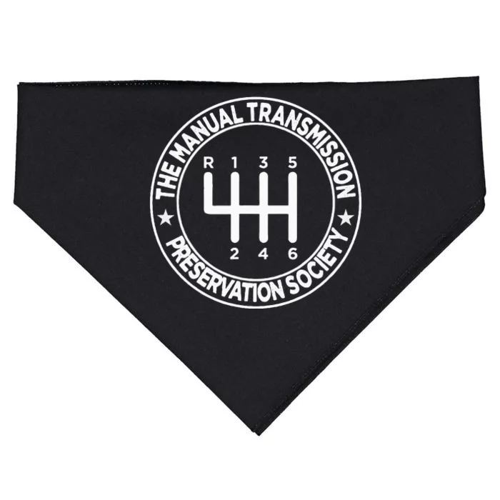 The Manual Transmission Preservation Society USA-Made Doggie Bandana