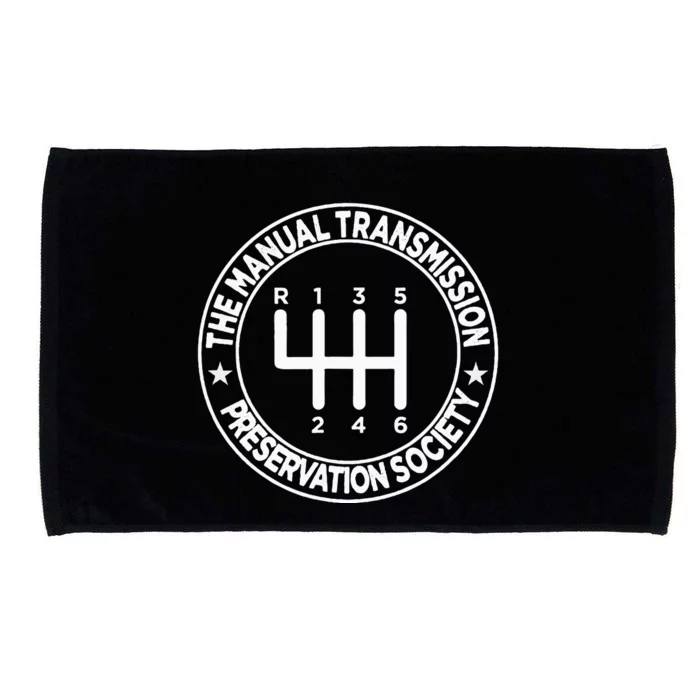 The Manual Transmission Preservation Society Microfiber Hand Towel