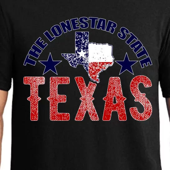 Texas Motto The Lone Star State Pajama Set