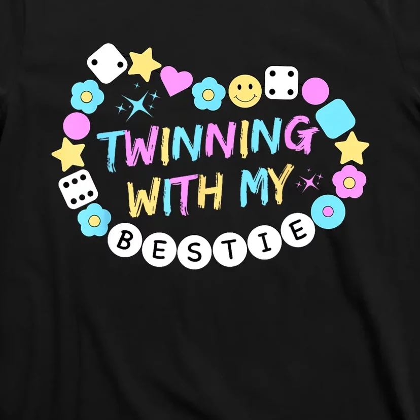 Twin Matching Twins Day Friend Twinning With My Bestie Twin T-Shirt