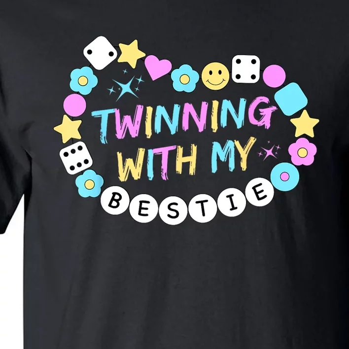 Twin Matching Twins Day Friend Twinning With My Bestie Twin Tall T-Shirt