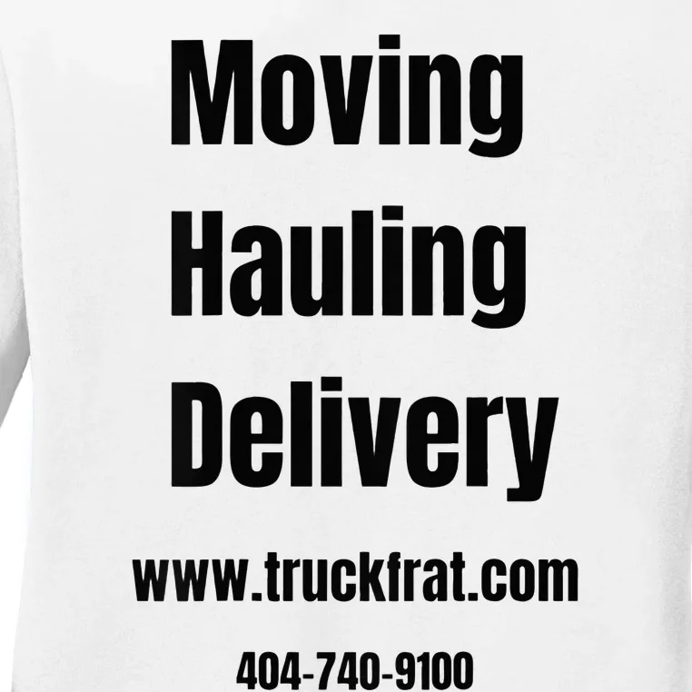 Truckfrat Moving Ladies Long Sleeve Shirt