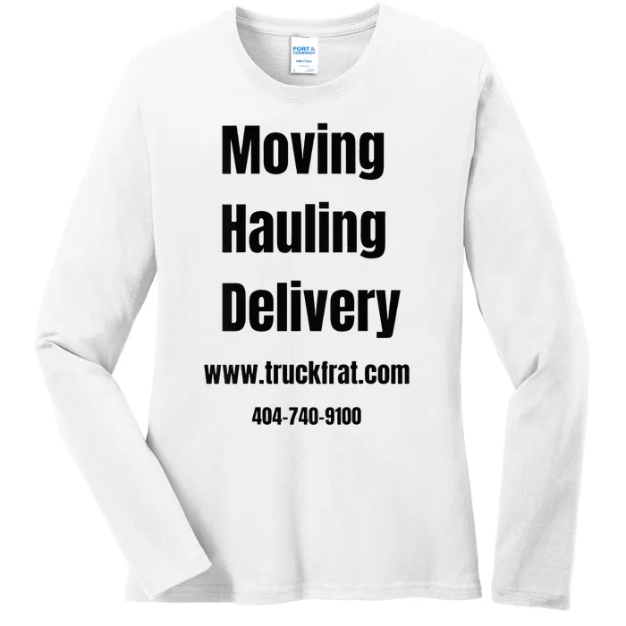 Truckfrat Moving Ladies Long Sleeve Shirt