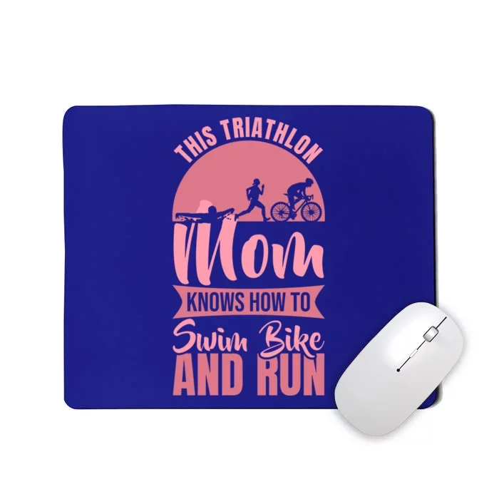 Triathlon Mother Triathlete Mom Gift Mousepad