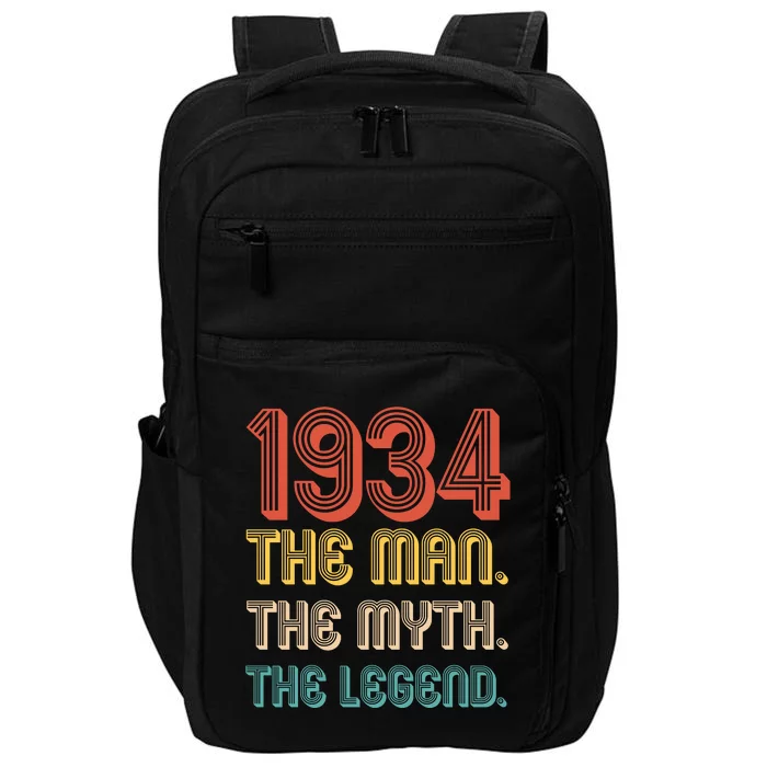 The Man The Myth The Legend 1934 90th Birthday Impact Tech Backpack