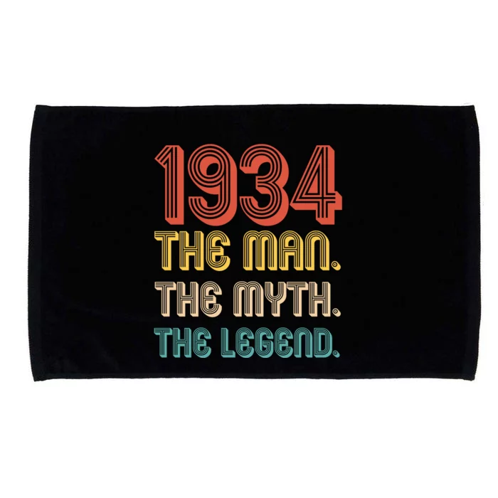 The Man The Myth The Legend 1934 90th Birthday Microfiber Hand Towel