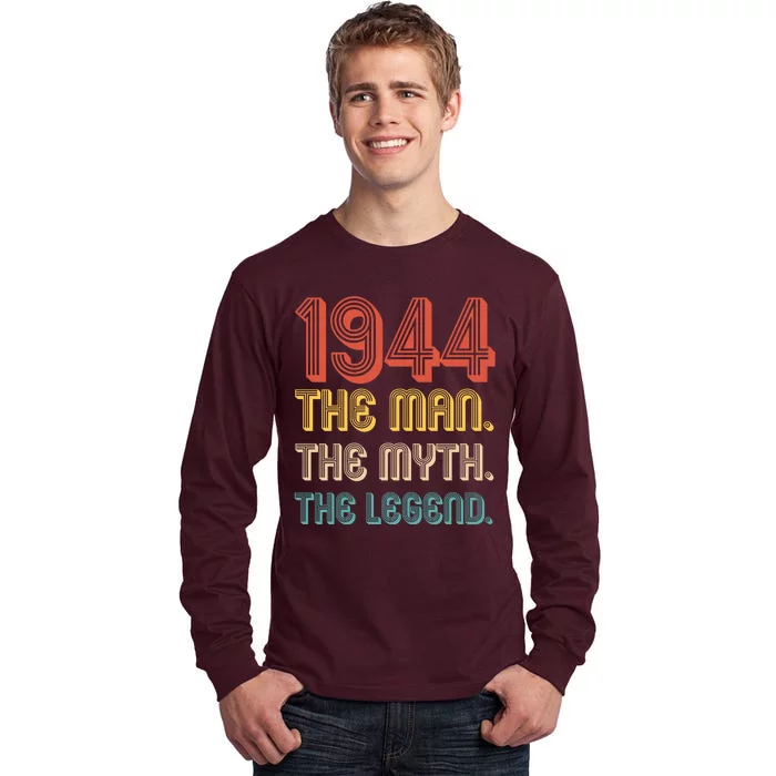 The Man The Myth The Legend 1944 80th Birthday Tall Long Sleeve T-Shirt