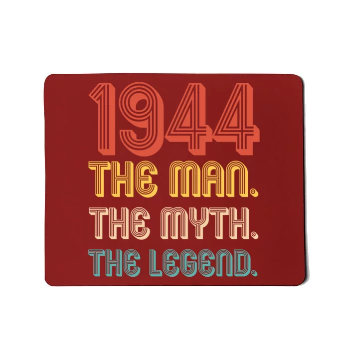 The Man The Myth The Legend 1944 80th Birthday Mousepad