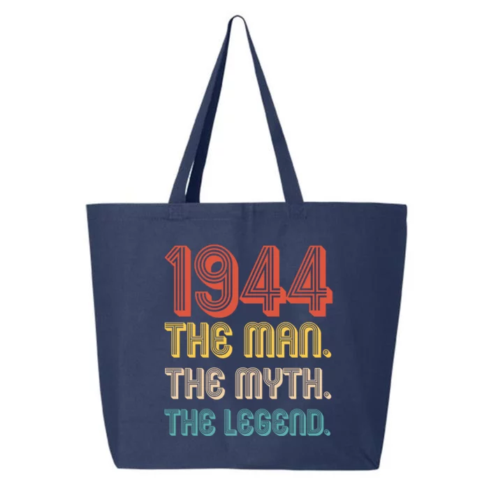 The Man The Myth The Legend 1944 80th Birthday 25L Jumbo Tote