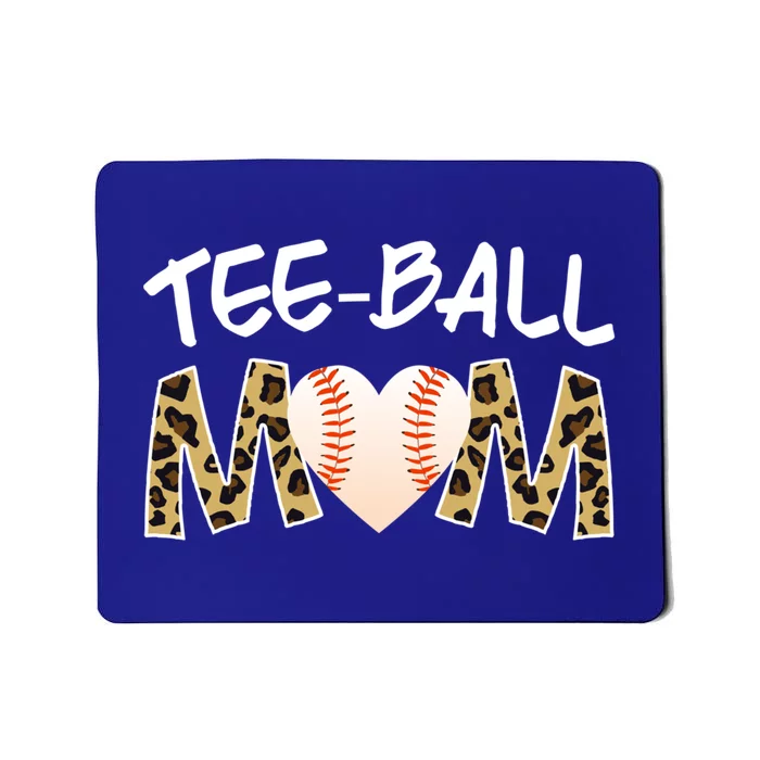 Teeball Mom Tball Mom Novelty Leopard Funny T Ball Cool Gift Mousepad