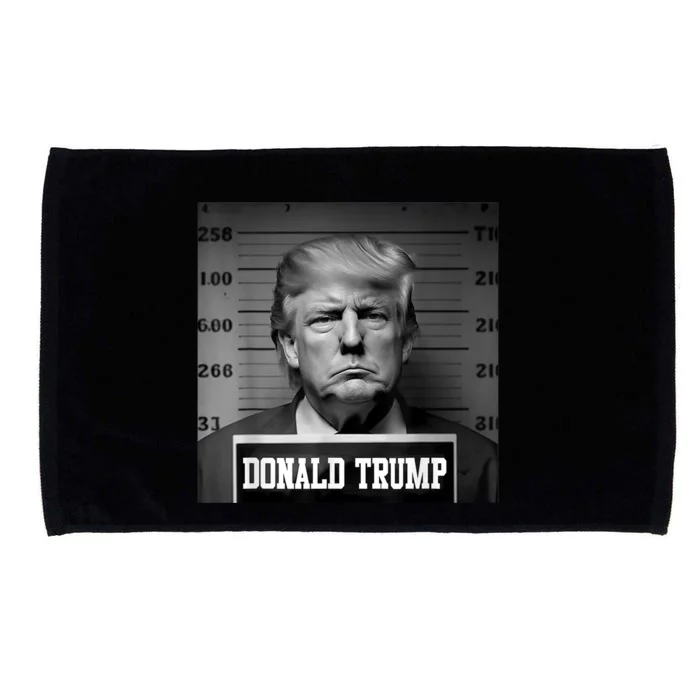 Trump Mugshot Trump Mug Shot Microfiber Hand Towel