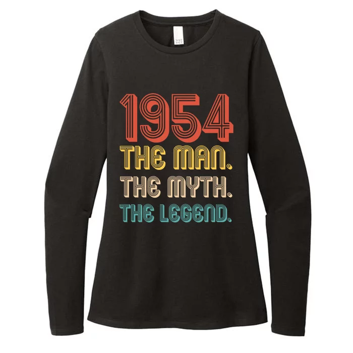 The Man The Myth The Legend 1954 70th Birthday Womens CVC Long Sleeve Shirt