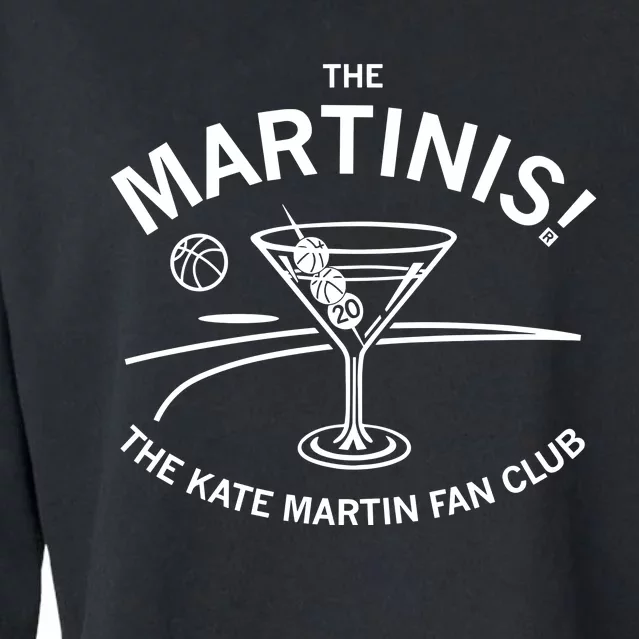 The Martinis The Kate Martin Fan Club Cropped Pullover Crew