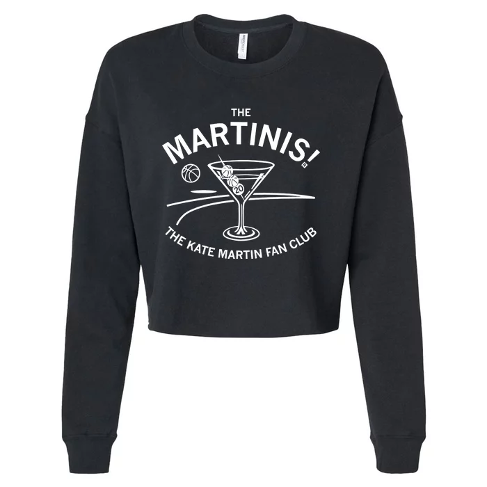 The Martinis The Kate Martin Fan Club Cropped Pullover Crew