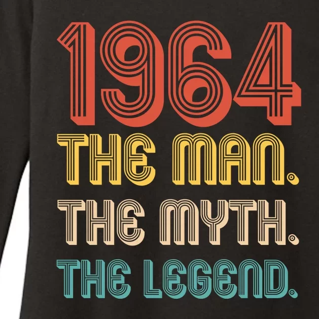 The Man The Myth The Legend 1964 60th Birthday Womens CVC Long Sleeve Shirt