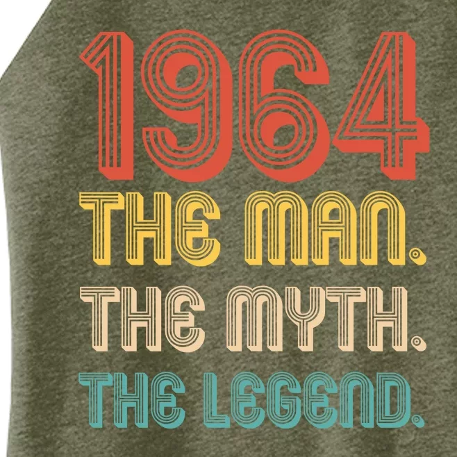 The Man The Myth The Legend 1964 60th Birthday Women’s Perfect Tri Rocker Tank