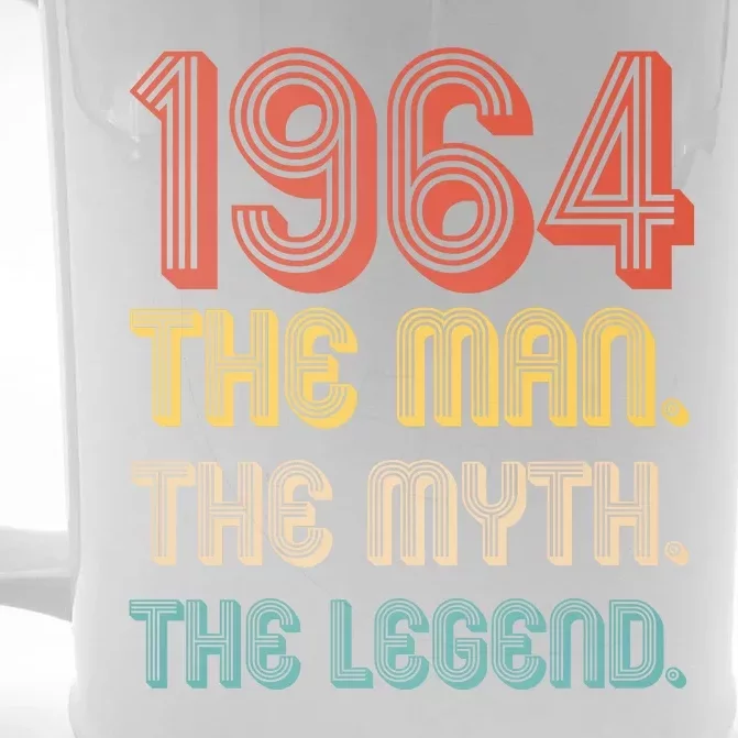 The Man The Myth The Legend 1964 60th Birthday Front & Back Beer Stein