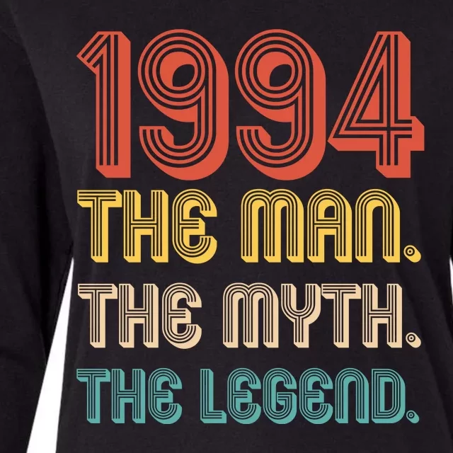 The Man The Myth The Legend 1994 30th Birthday Womens Cotton Relaxed Long Sleeve T-Shirt