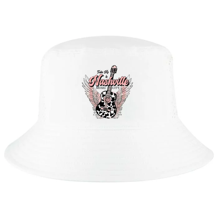 Take Me To Nashville Nashville Tennessee Cool Comfort Performance Bucket Hat