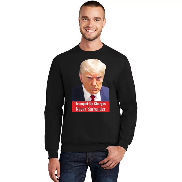 Trump Mugshot Trumped Up Charges Sweatshirt