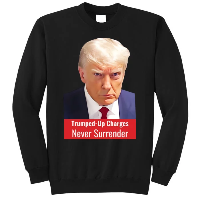 Trump Mugshot Trumped Up Charges Sweatshirt