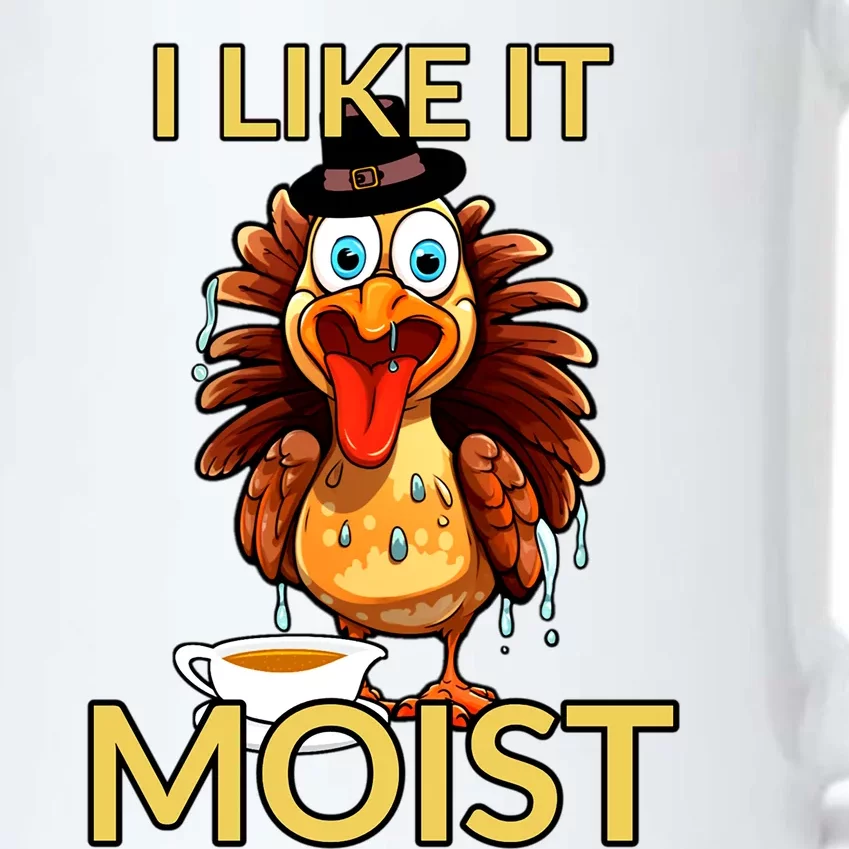 Thanksgiving Moist Turkey I Like It Moist Turkey Dinner Gift Black Color Changing Mug