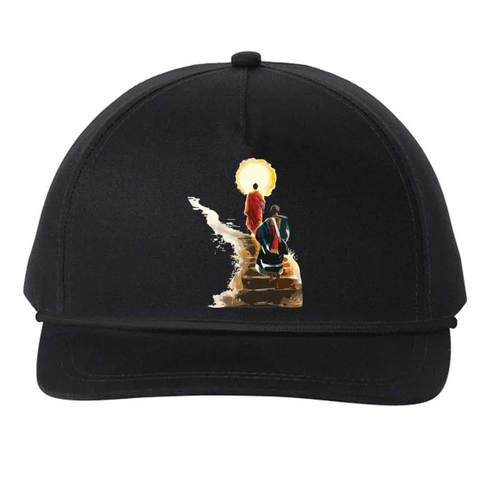 Thich Minh Tue Vietnamese Snapback Five-Panel Rope Hat