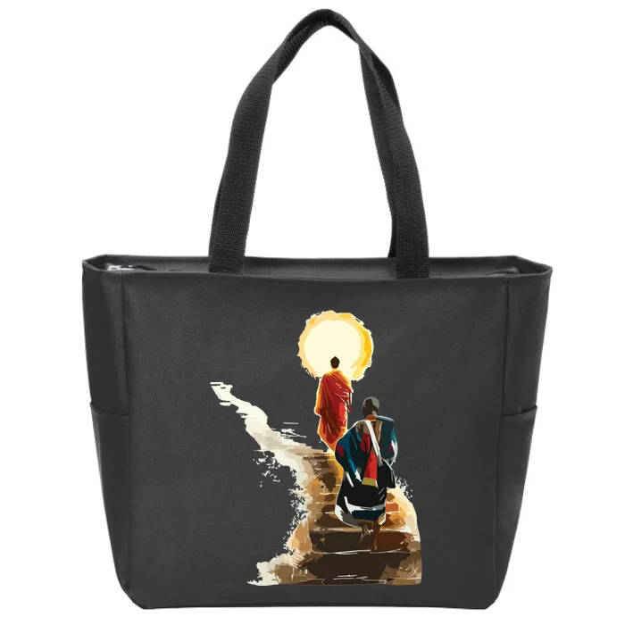 Thich Minh Tue Vietnamese Zip Tote Bag