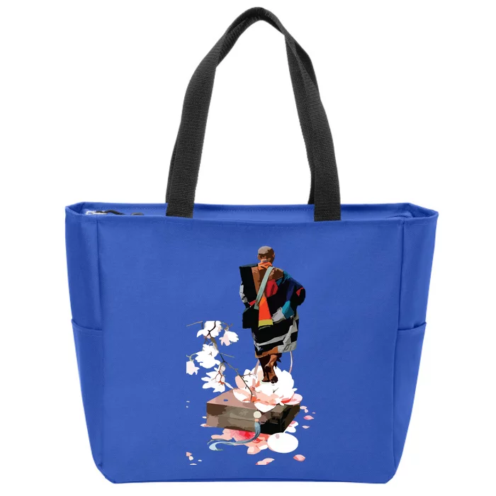 Thich Minh Tue Vietnamese Zip Tote Bag