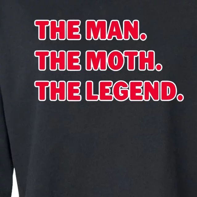 The Man The Moth The Legend Cropped Pullover Crew