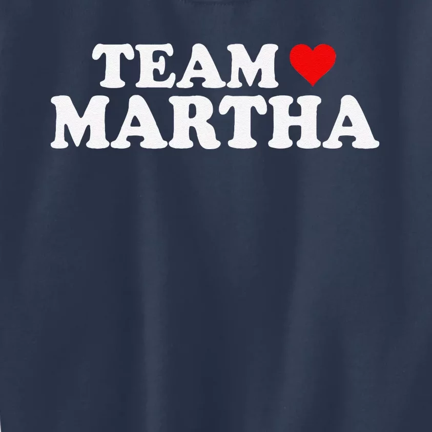 Team Martha Kids Sweatshirt