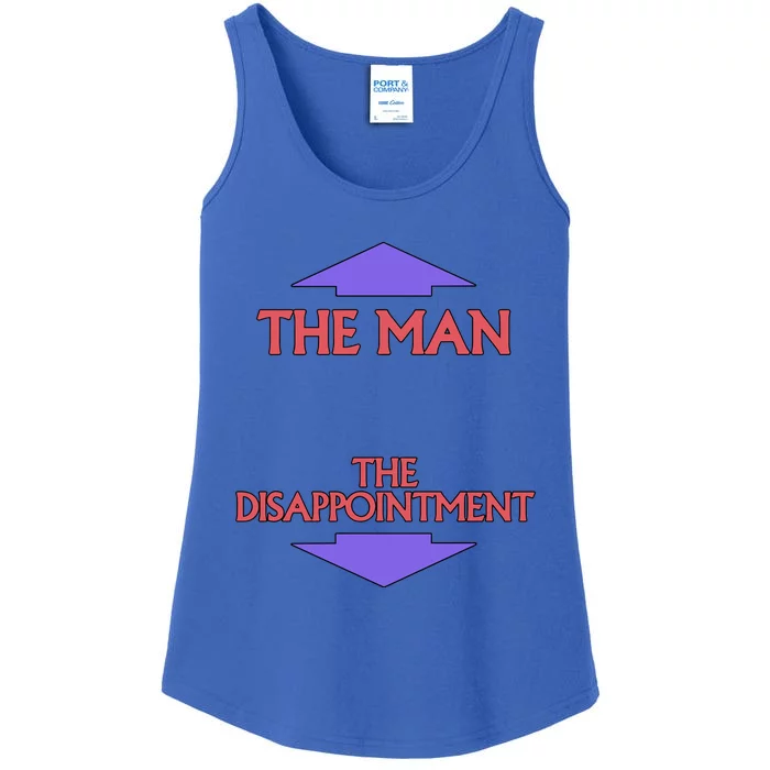 The Man The Disappointment Ladies Essential Tank