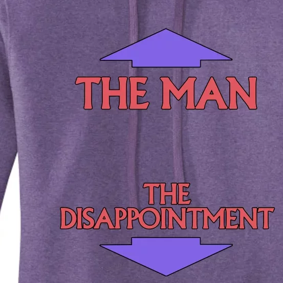 The Man The Disappointment Women's Pullover Hoodie