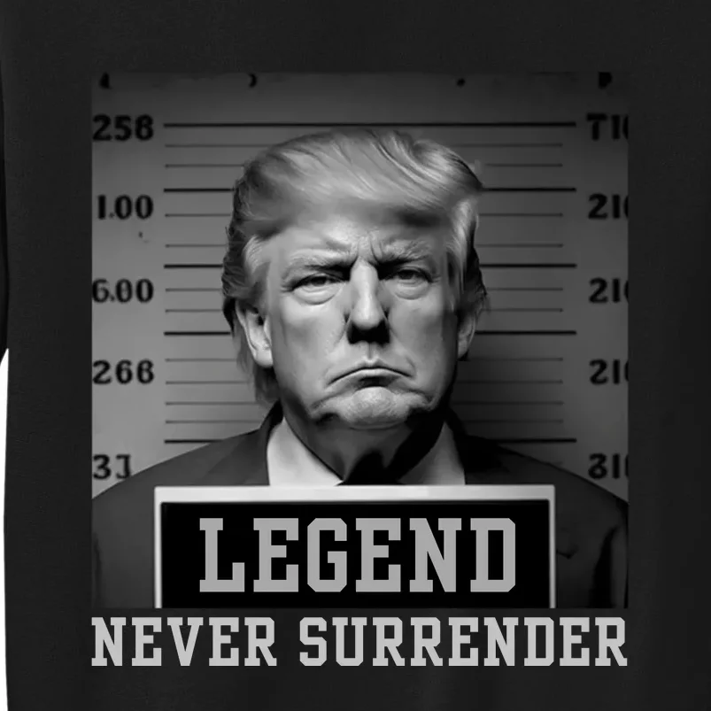 Trump never surrender 2024 Mugshot Sweatshirt