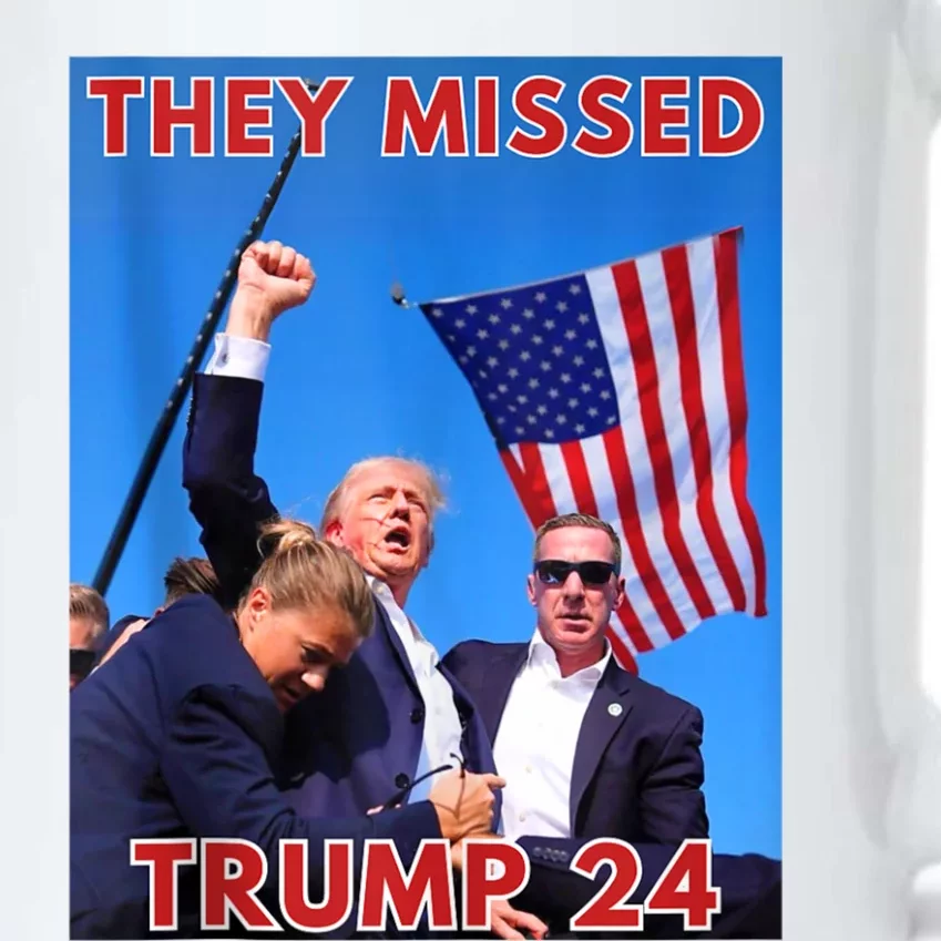 They Missed Trump 24 Donald Trump 2024 Usa Election Voting Black Color Changing Mug