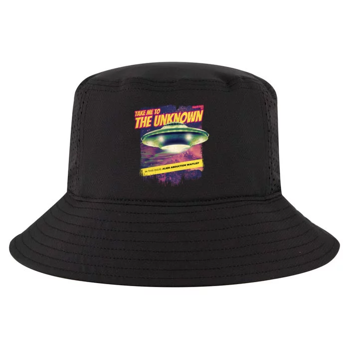 Take Me To The Unknown UFO Alien Cool Comfort Performance Bucket Hat