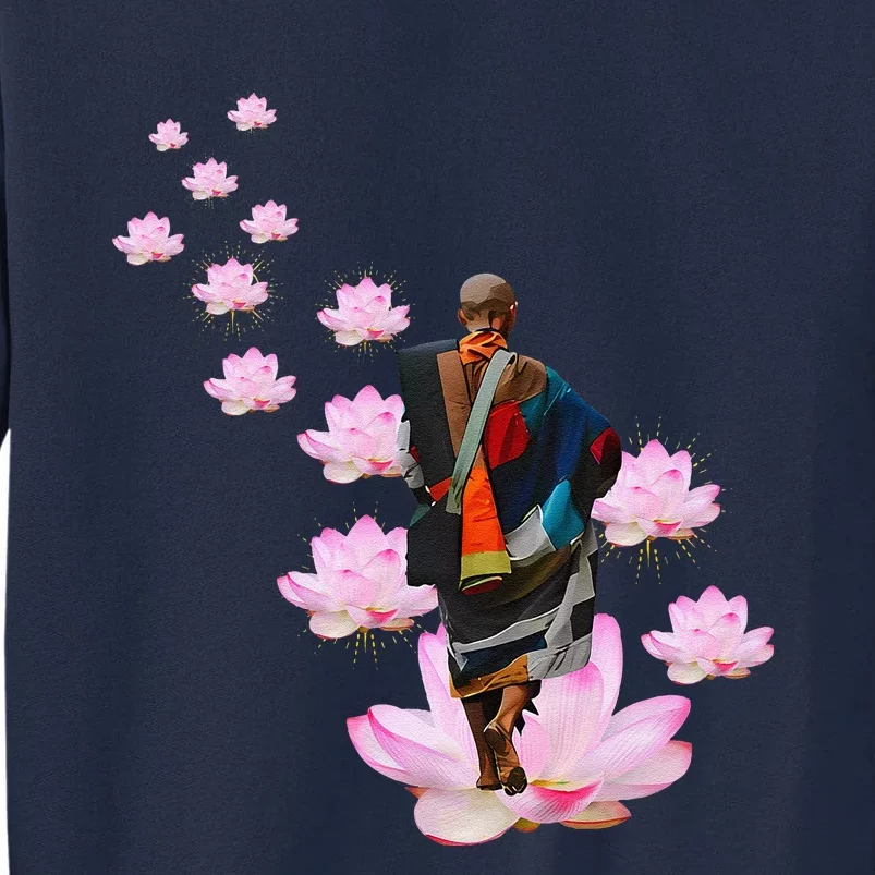 Thich Minh Tue Buddha Monks Moving Across The Vietnamese Tall Sweatshirt