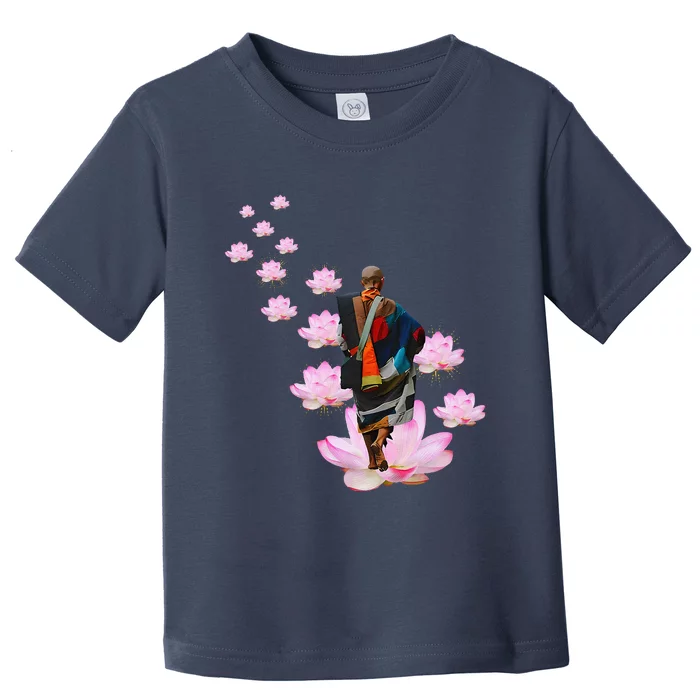 Thich Minh Tue Buddha Monks Moving Across The Vietnamese Toddler T-Shirt