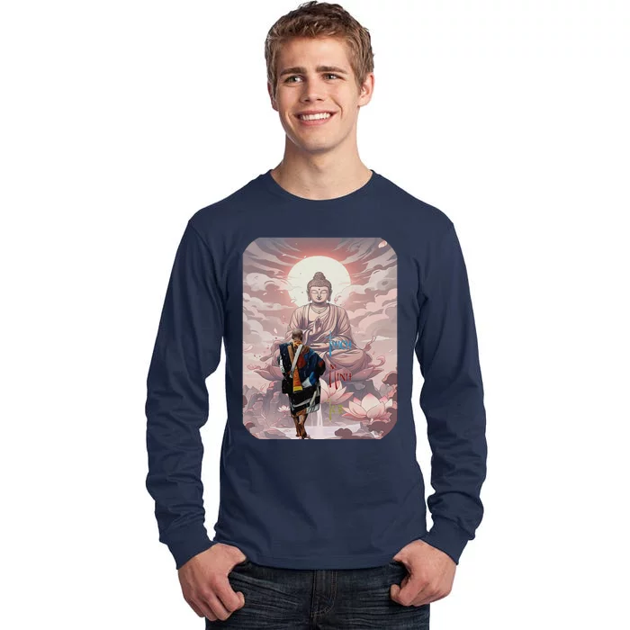 Thich Minh Tue On Back Monks Vietnamese Minh Tue Tall Long Sleeve T-Shirt