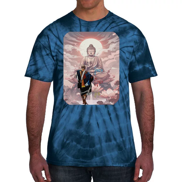 Thich Minh Tue On Back Monks Vietnamese Minh Tue Tie-Dye T-Shirt