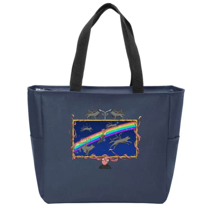 The Masterpiece Theater Im Tired Zip Tote Bag