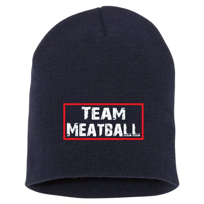 Team Meatball Short Acrylic Beanie