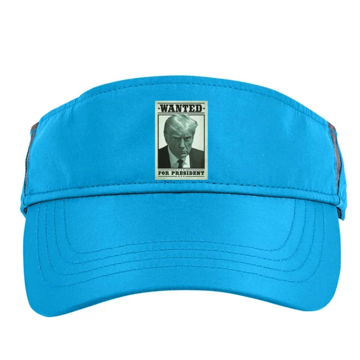 Trump Mugshot Adult Drive Performance Visor