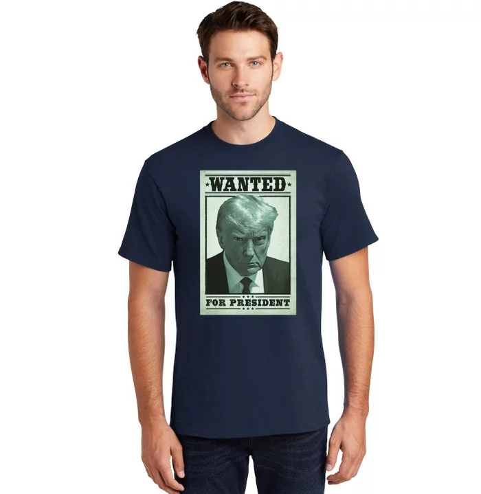 Trump Mugshot Tall T-Shirt