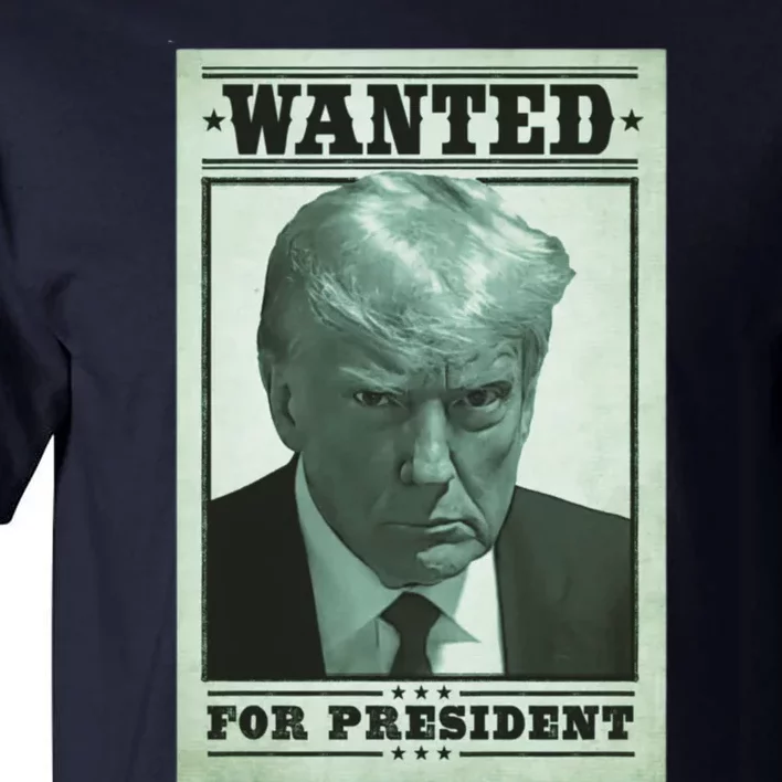 Trump Mugshot Tall T-Shirt