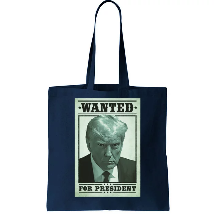 Trump Mugshot Tote Bag