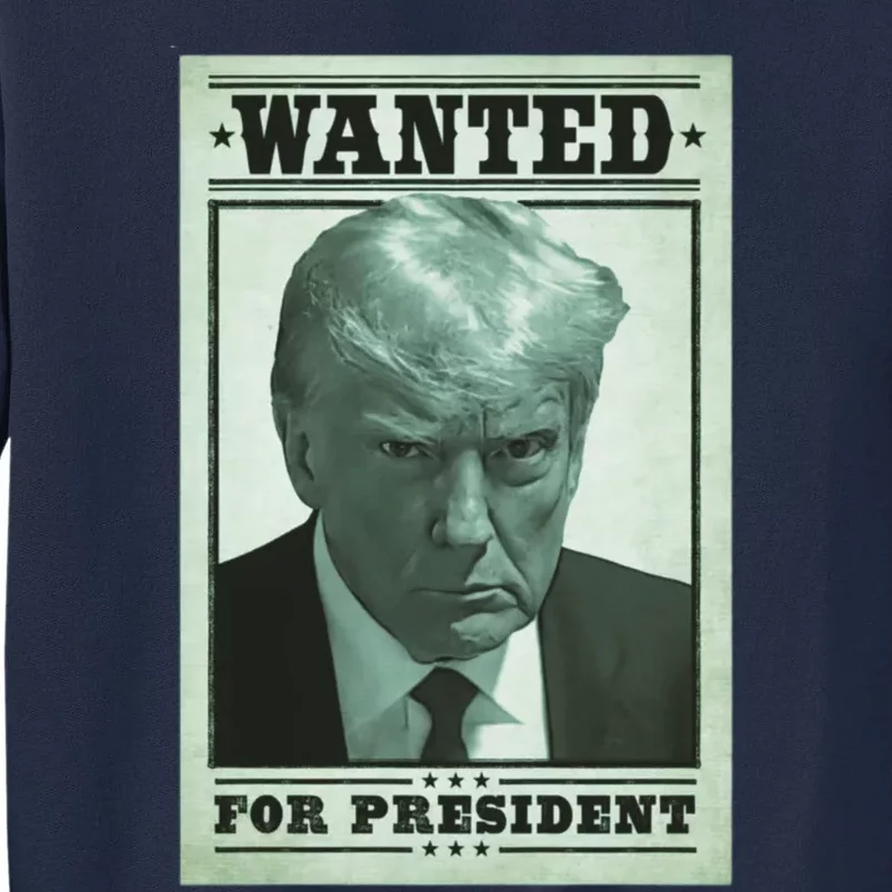 Trump Mugshot Tall Sweatshirt