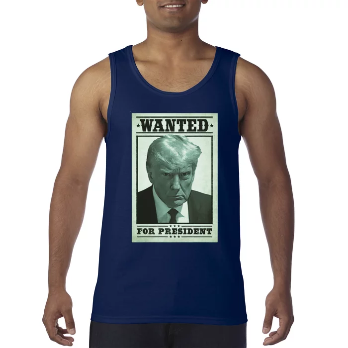 Trump Mugshot Tank Top